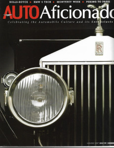 AUTO AFICIONADO 2007 NOV/DEC - ROLLS-ROYCE, BMW 5 TECH, PEKING TO PARIS